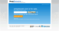 Desktop Screenshot of anteplezzeti.com